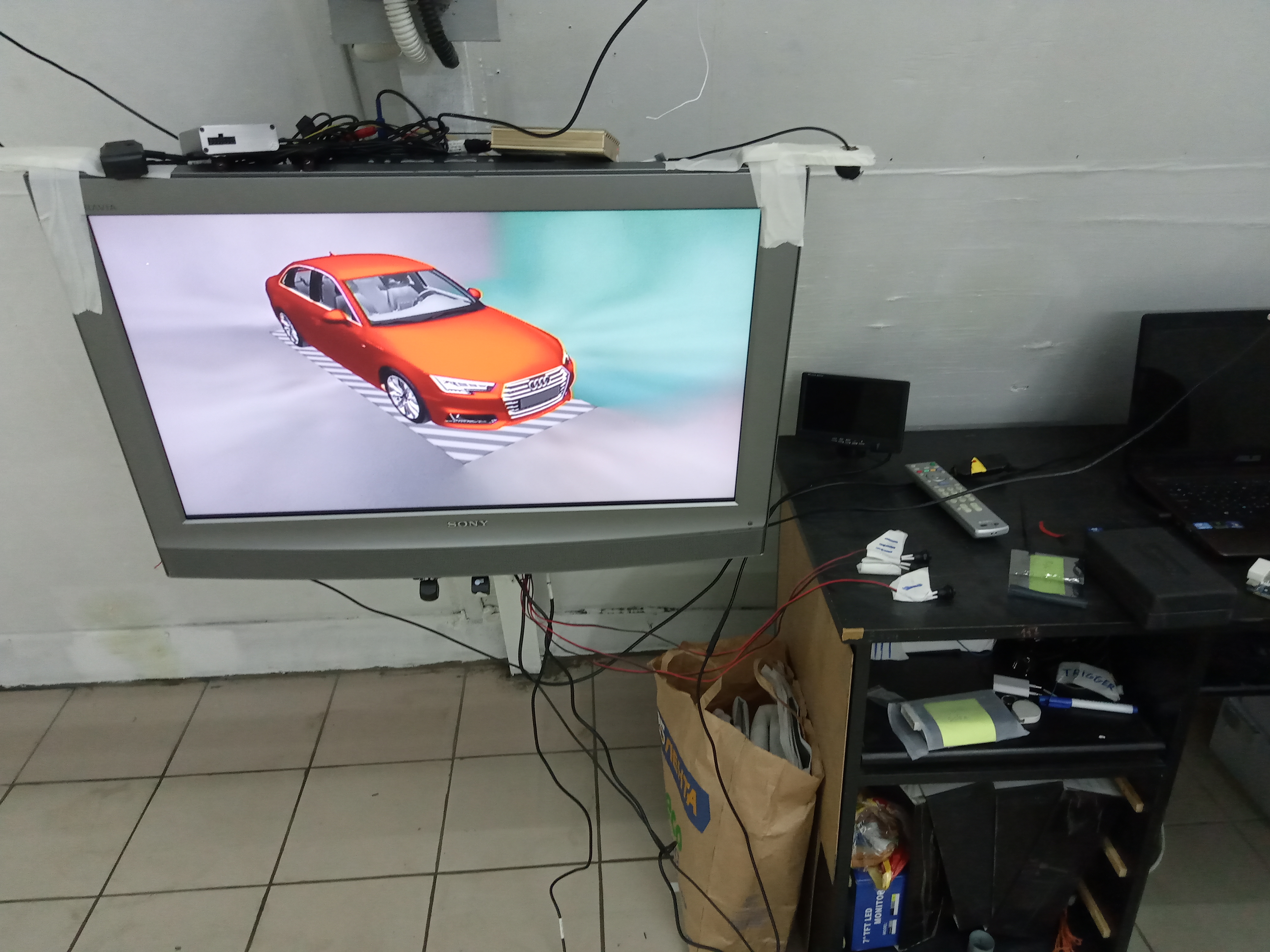 Демо стенд со всеми нашими системами кругового обзора.