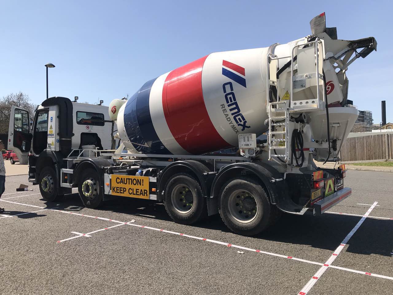 Калибровка системы кругового обзора на грузовике