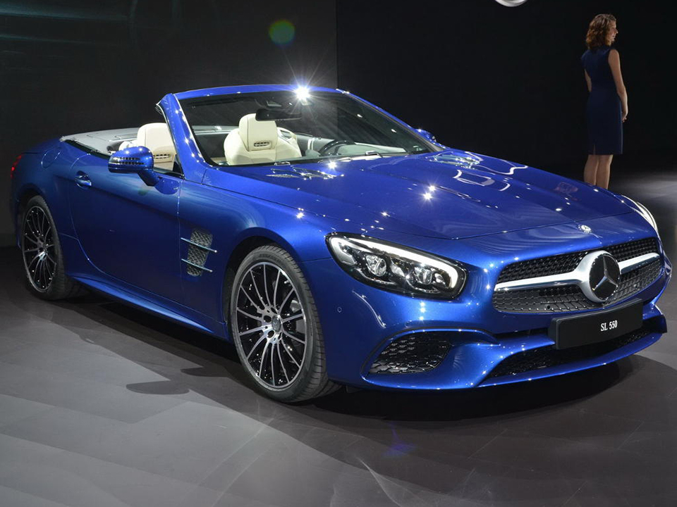 установка кругового обзора на Mercedes SL