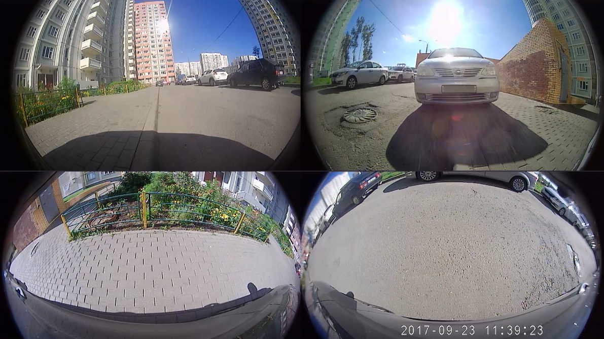 Функции видеорегистатора на 360 градусов